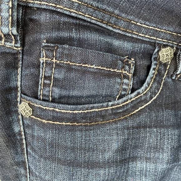 Silver Jeans Suki 17” Mid Rise - Skinny Size 27W - Picture 9 of 12